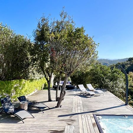 F2 Avec Jacuzzi, Petanque, A 3 Min Mer, Dans Grande Propriete Porticcio  Exterior foto